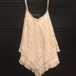 Lace tank top